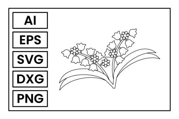 Flower Coloring Pages Graphic Art Vector Graphics