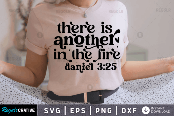 FREE There is Another in the Fire SVG: A Retro Graphic Asset for Crafts and Merch