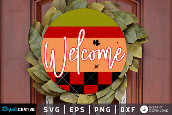 FREE Welcome SVG & Thanksgiving Design for Crafts and Graphics