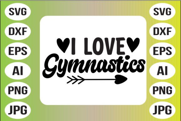 I Love Gymnastics Graphics and Crafts Review