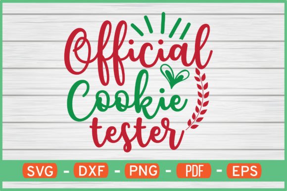 Official Cookie Tester Svg Designs Free Graphics and Crafts