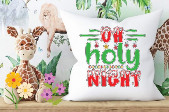 Oh, Holy Night: A Graphic Design Asset for Crafts and Visual Impact