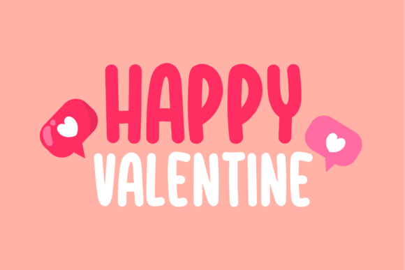 Valentine Typography Free Design Graphics and Crafts
